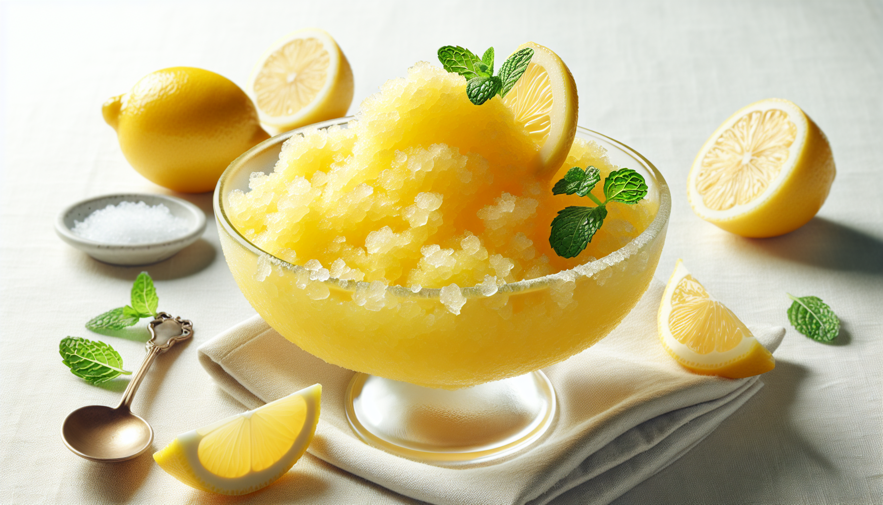 granita di limone